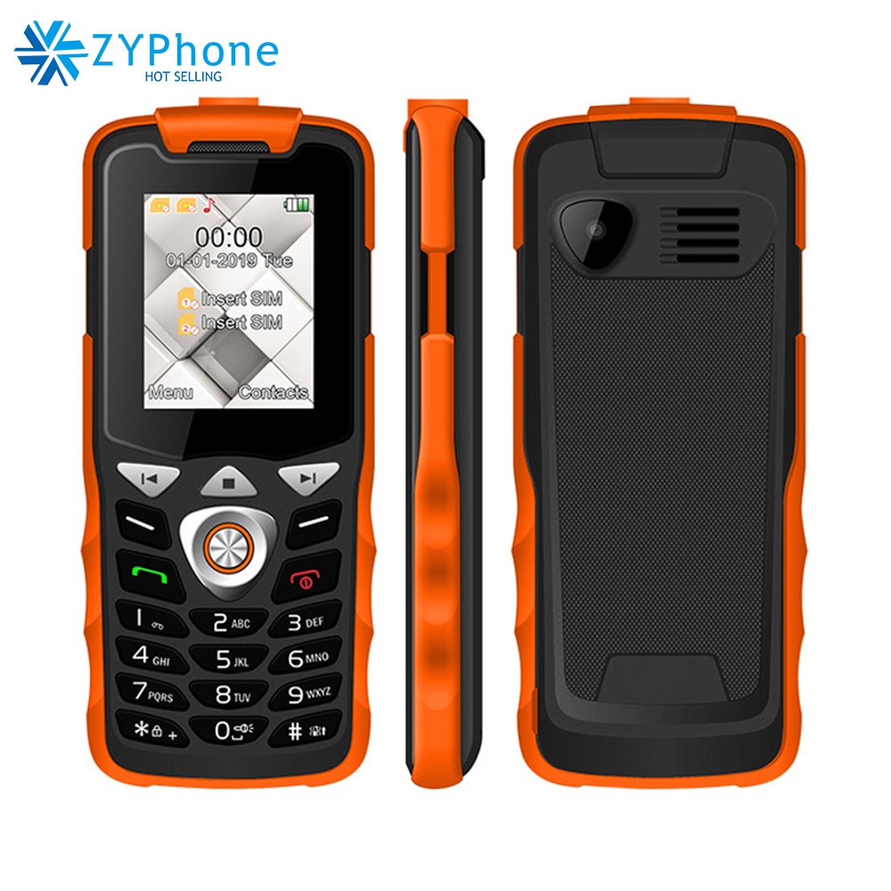 Unlocked 2G Gsm Drukknop Sleutel Mobiel Functie Mobiele Telefoon Led Zaklamp Dual Sim-kaart Senior Uniwa W2026 Hebreeuws toetsenbord
