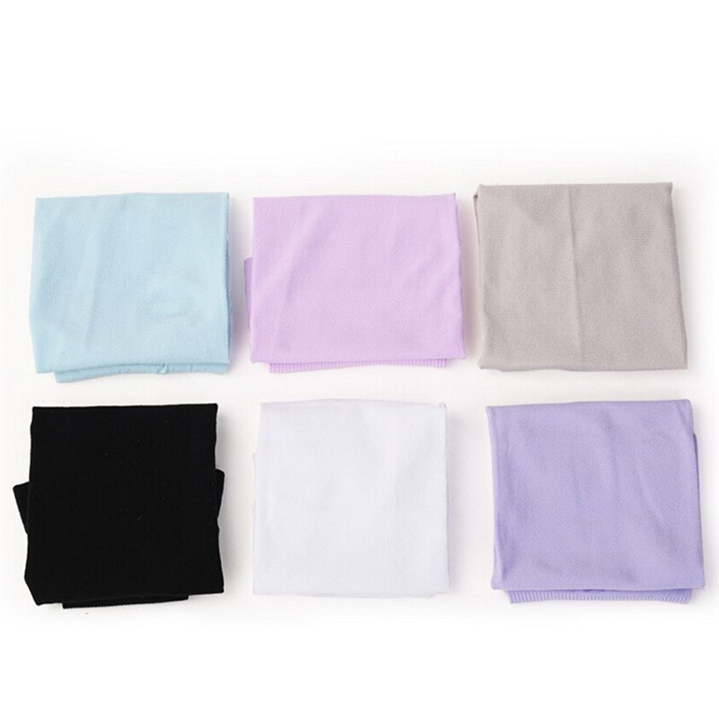 1Pair Sun Hand Protection Long Gloves Women Sunscreen Anti-UV Arm Warmer Half Finger Cotton Long Fingerless Gloves Cuff