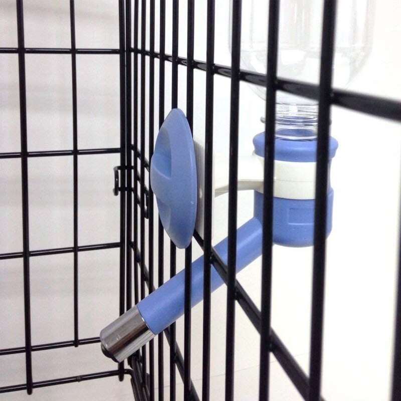 250/500ML No Drip Dog Water Bottle Best Animals Wire Cage Dispenser Waterer Leak-Proof Nozzle Pets Crate Drinker Bunny Rabbits