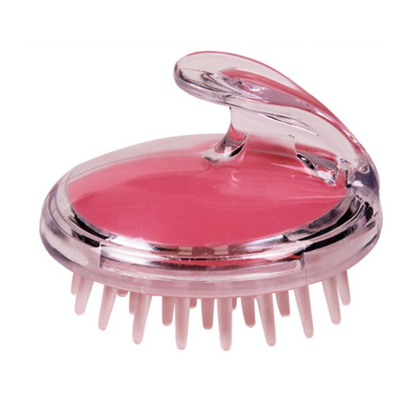 Cabeça de silicone corpo para lavar cuidados limpos raiz do cabelo coceira couro cabeludo massagem pente escova de chuveiro banho spa massagem escova e limpeza