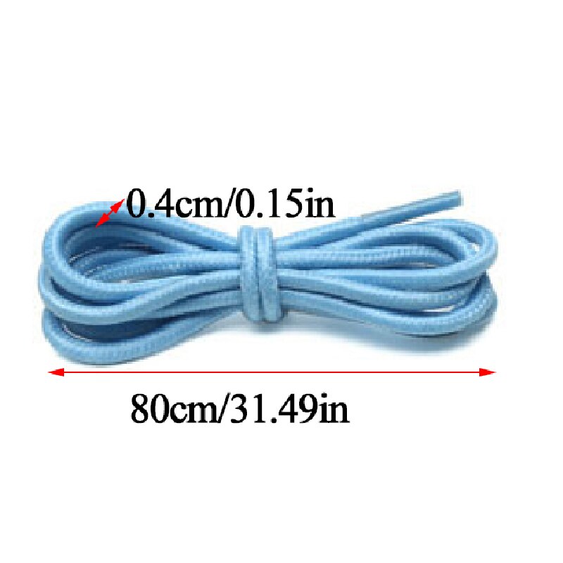 1 Paar Lichtgevende Schoenveters Ronde Sneakers Schoenveters Canvas Veters Glow In De Donkere Nacht Kleur Fluorescerende Schoenveter 80 Cm