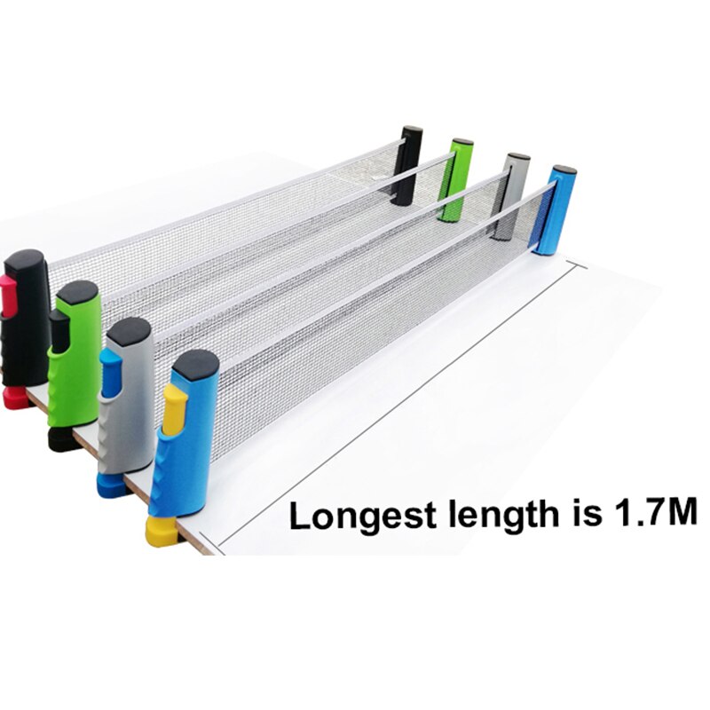 Ping Pong Set Ping Pong Bal 1.7M Tafel Netto Tafeltennis Racket Peddels Pingpong Training Accessoires Indoor Workout Trainning