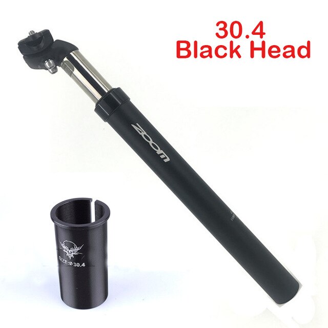 ZOOM Suspension Bicycle SeatPost 27.2x350mm 31.6x350mm MTB Seat Post Aluminium Bike Shock Absorption Damping Seat Tube
