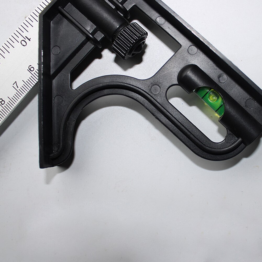 Measurement Height Limit Gauge Tools Stainless Steel Adjustable Combination Square Right Angle Ruler Measuring Tools