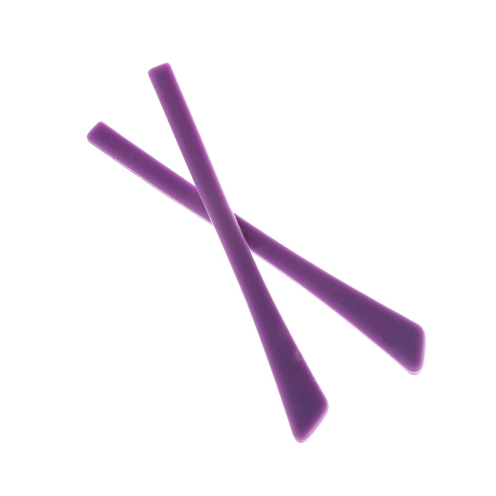 1 paar brillen zonnebrillen slip sets bril beenbeschermers antislip siliconen oorhaak tempel tip houder haak bril accessoires: B paars