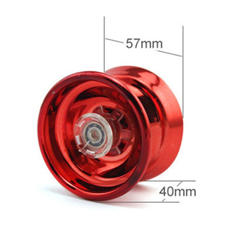 4 Kleuren Magic Yoyo Responsieve High-Speed Aluminium Legering Jojo Cnc Draaibank Met Spinning String Voor Jongens meisjes Kinderen Kids