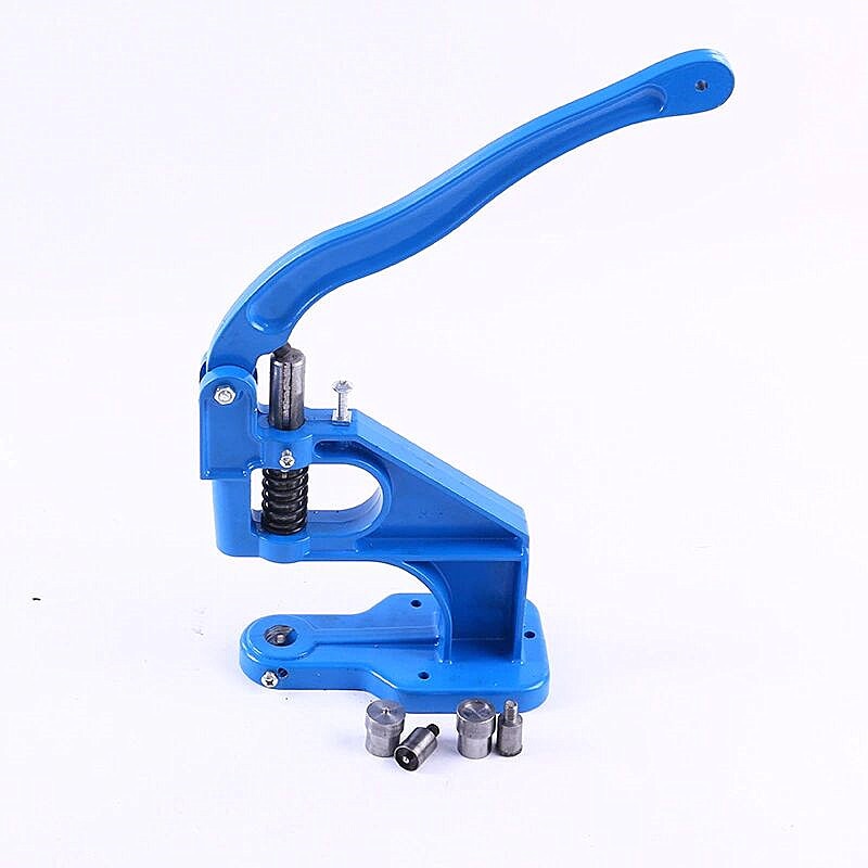 1pc Metal Snap Knoppen Klinknagels Jeans Knoppen Oogjes Sterven Persmachine voor Installeren Knoppen Ponsen Persmachine Mold + 1pc Handschoen
