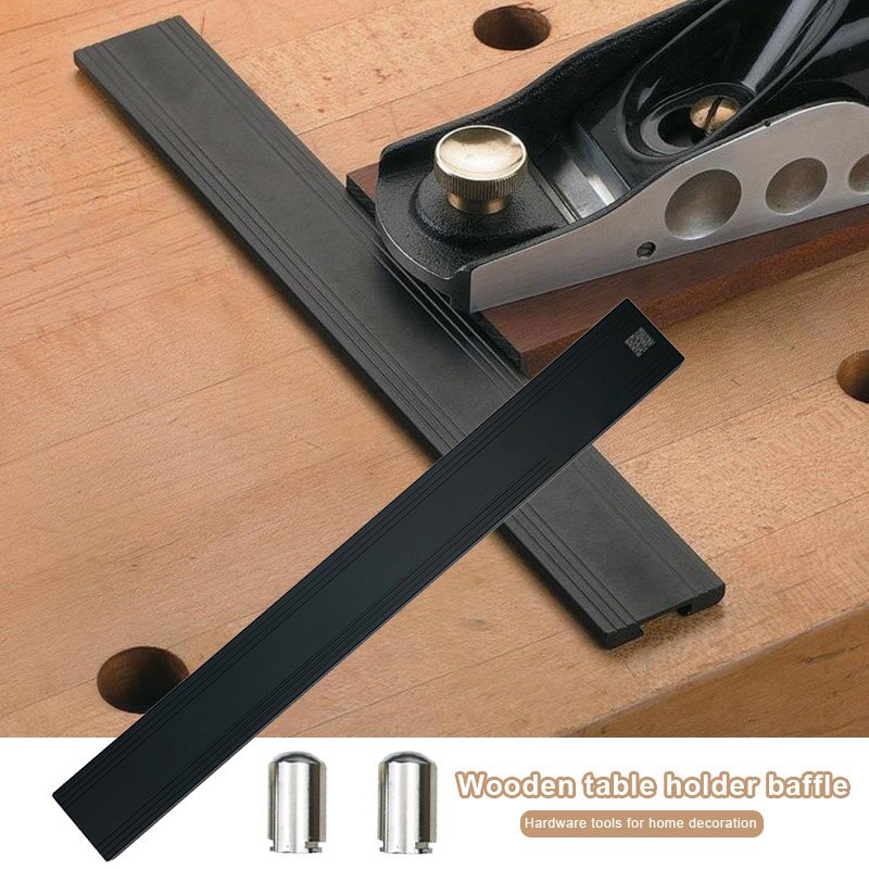 Woodworking Planing Stop Bench Safety Push Block Workbench Miter Bars Table Accessories for Woodworker 19/20mm Dog Hole TP