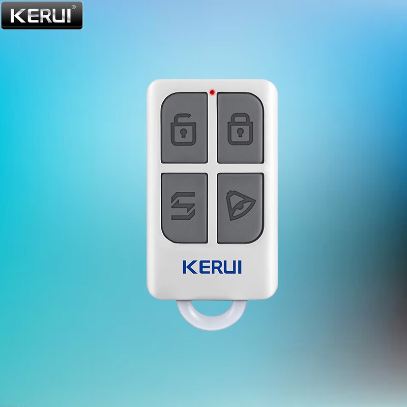 KERUI Home Security K52 WIFI GSM Alarm Systems 4.3 Inch TFT Color Display Wireless Burglar Smart Alarm System PIR Motion Sensor: RC531 remote control