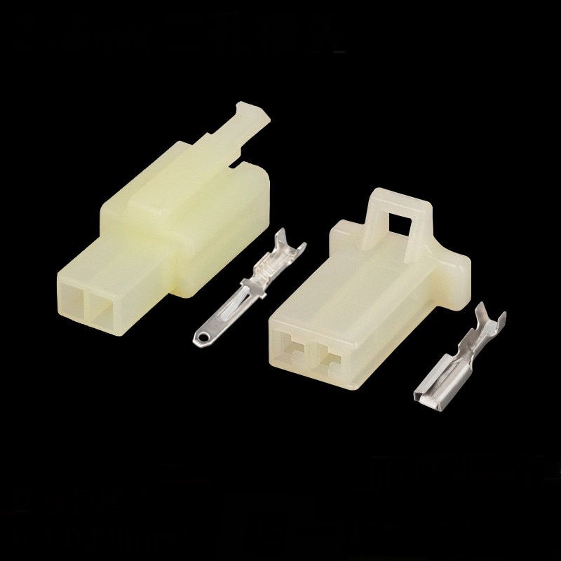 100 conjunto macho hembra 2,8mm serie arnés de cables conector de Sensor de motocicleta enchufe de Cable automotriz 6030-2981 6040-2111