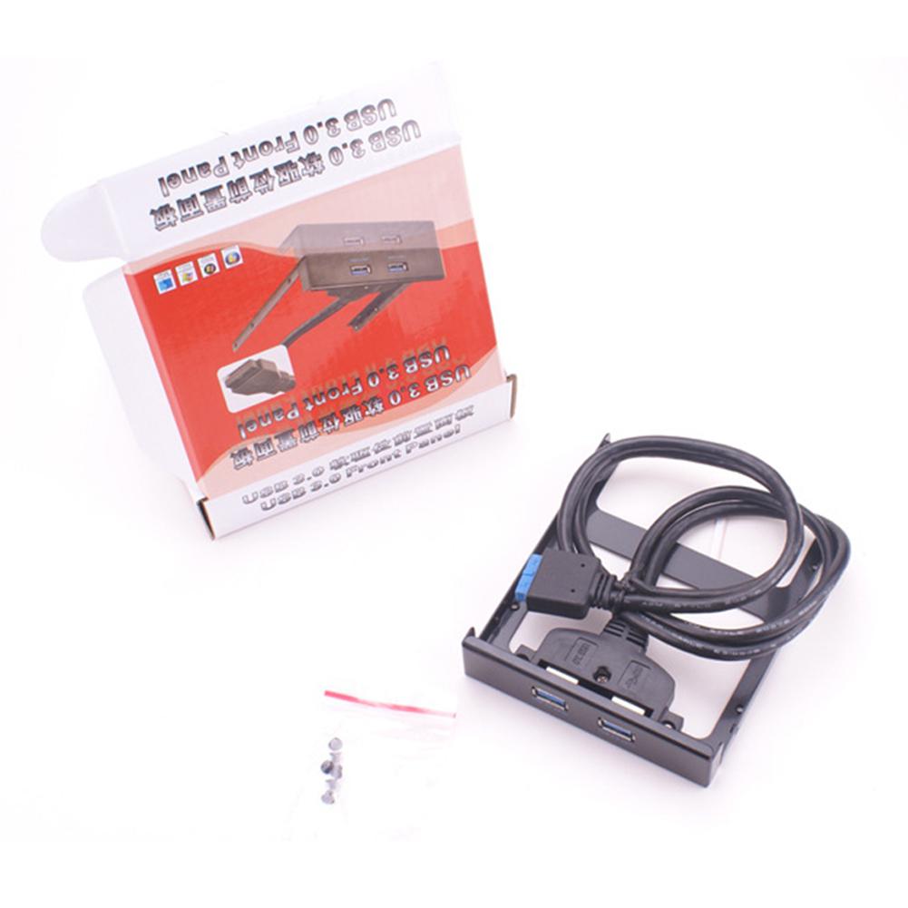 EastVita Desktop PC Front Floppy Drive 19/20 Pin zu USB 3.0 Frontplatte Extender Panel r20