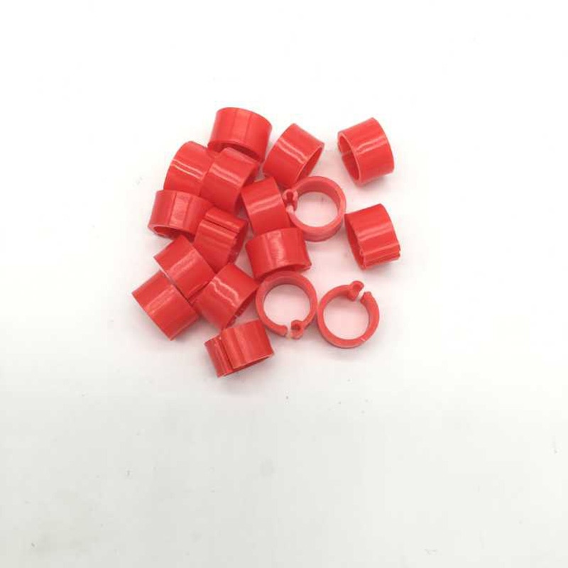 100 Stks Duiven Ringen 8mm Bajonet Identificatie Ring Opening Duif Ring Kleur Duif Voetring Duif Levert Vogel Apparaten