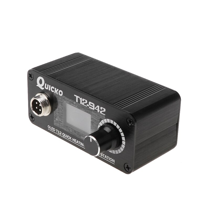 MINI OLED T12 Digital Soldering Iron Station Temperature Controller 12-24V 3A