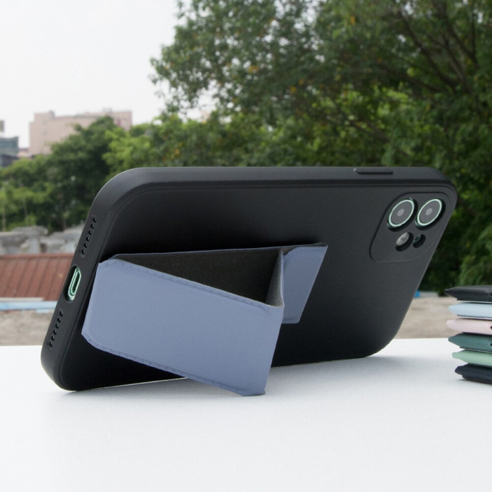 Universal Tablet Stand For Android Tablet Stand Hand-free Support Portable PU Kickstand Ultra Slim Folded For iPad Multi-angle