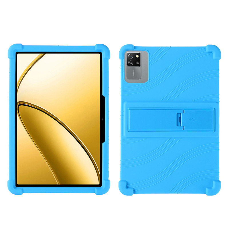 Case for Blackview Tab 60 WiFi Tablet, Kids Friendly Soft Silicone Adjustable Stand Cover for Blackview Tab60 Pro Kids 10.1inch: SKY BLUE
