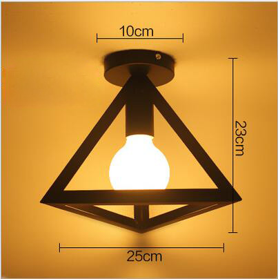 Meerdere Staaf Smeedijzeren Plafond Verlichting Nordic Vintage Industriële Loft Plafond Lampen Voor Thuis Verlichtingsarmaturen: A / 4 Heads