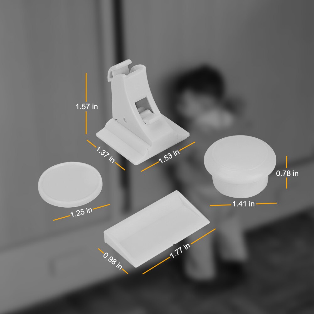 10 Lock 2 Key Magnetic Children Safety Lock Baby S... – Vicedeal