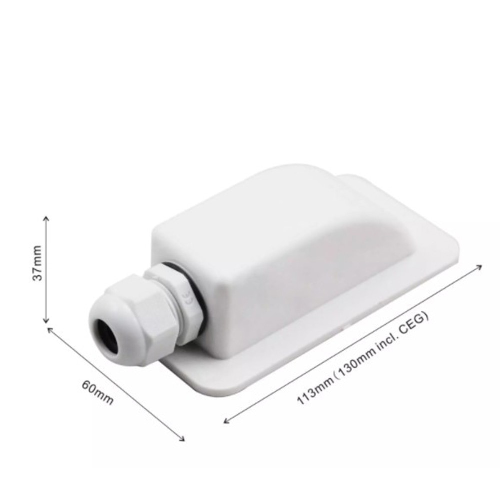 Caravan Camping Boats Panel Motorhomes Cable Gland Mount Single Hole Solar Panels Plate Caravans Roof Spoiler Motor Accessories