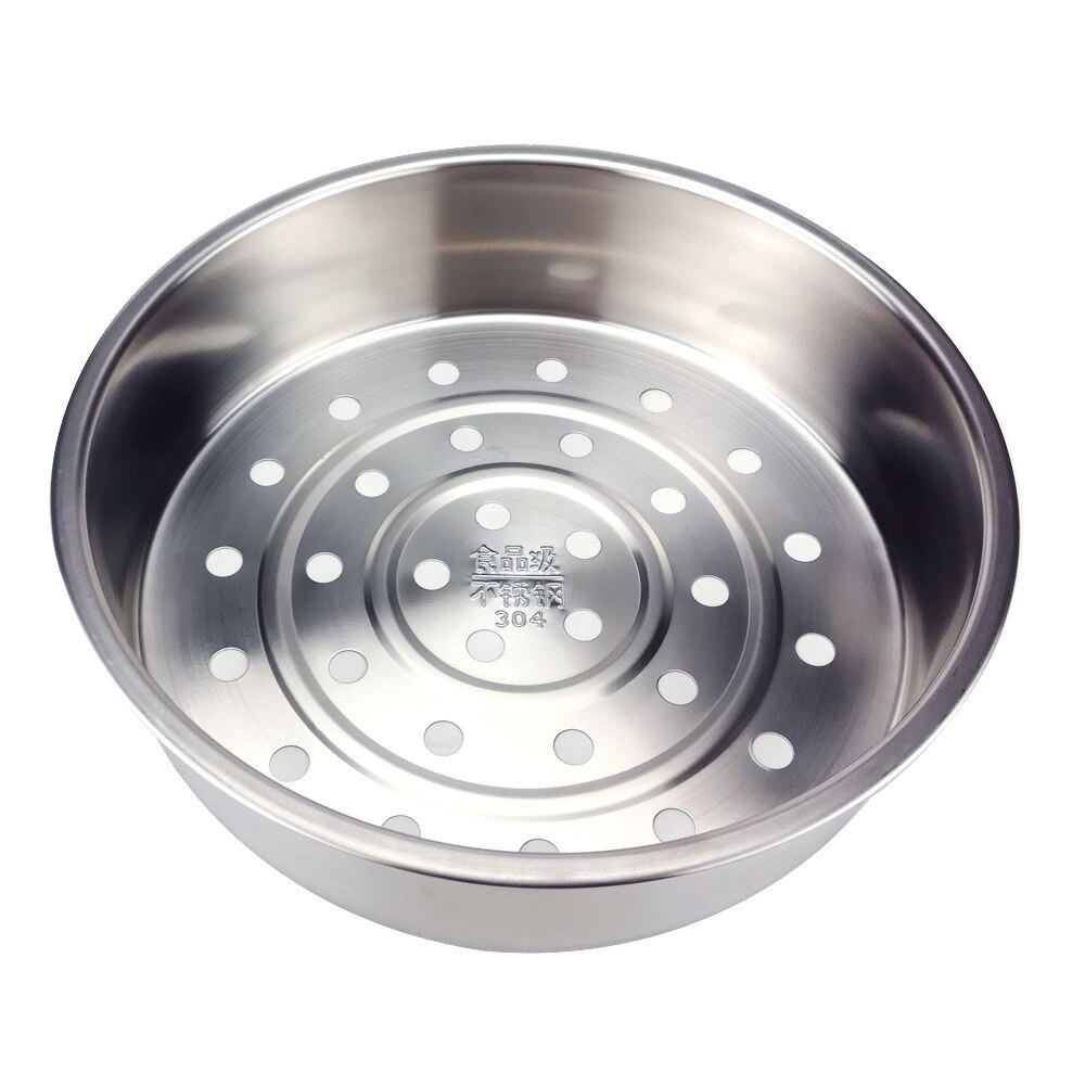 Stomen Lade 304 Roestvrij Staal Stoomboot Rijstkoker Stoomboot Pot Stoom Mand Groente Fruit Afvoer Mand Keuken Tool Stoomboot: E 21.1cm