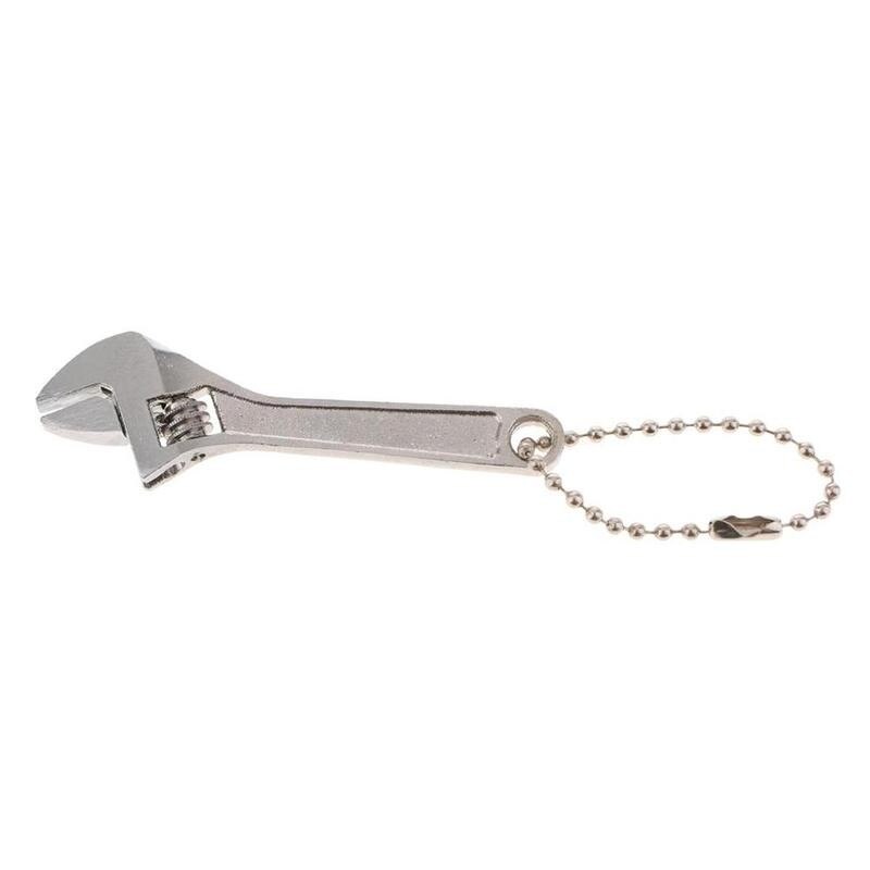 1 Pcs 63mm 2.5 Inch Mini Metal Adjustable Wrenches Hand Tool With 0-10mm Alloy Steel Repair Handle