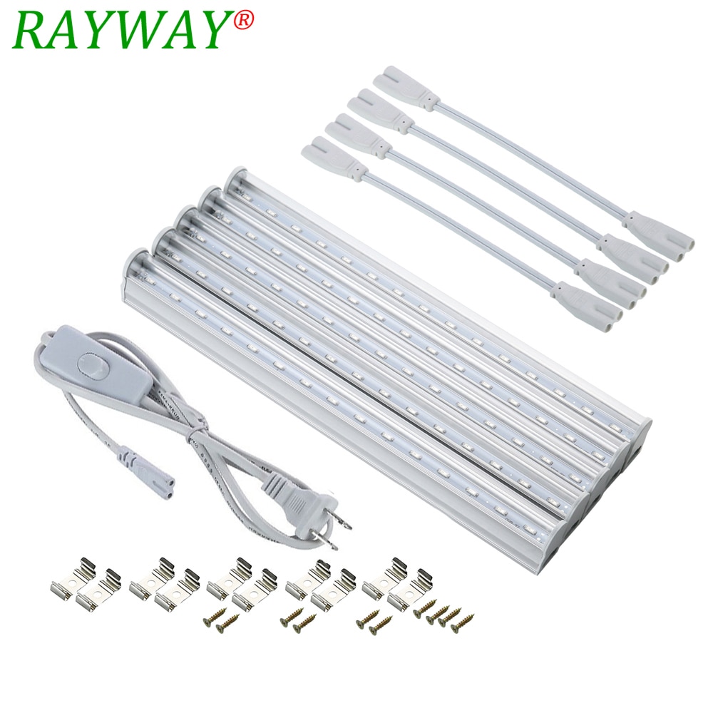 Led Grow Light T5 Tube 5730 Grow Tent Phyto Lamps For Plants Indoor Flowers Vegetable Aquarium Hydroponic System Greenhouse