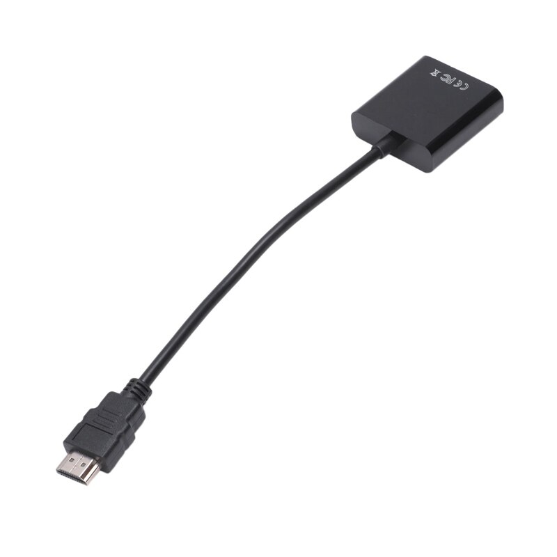 Hdmi Naar Vga Hdmi Male Naar Vga Rgb Female Video Converter Adapter Man-vrouw Kabel 1080P Voor Pc mannelijke-Vrouwelijke Adapter Converter (