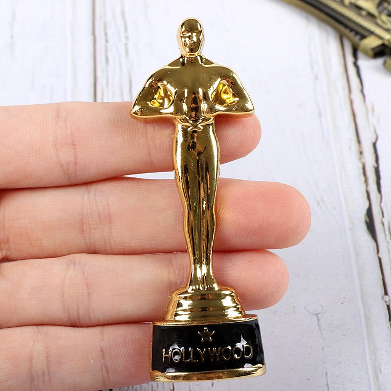 Metalliset jääkaappimagneetit magneettinen jääkaappipyramidi eiffel-torni maamerkki pariisi ranska riemukaari oscar turisti matkamuisto: Oscar-patsas
