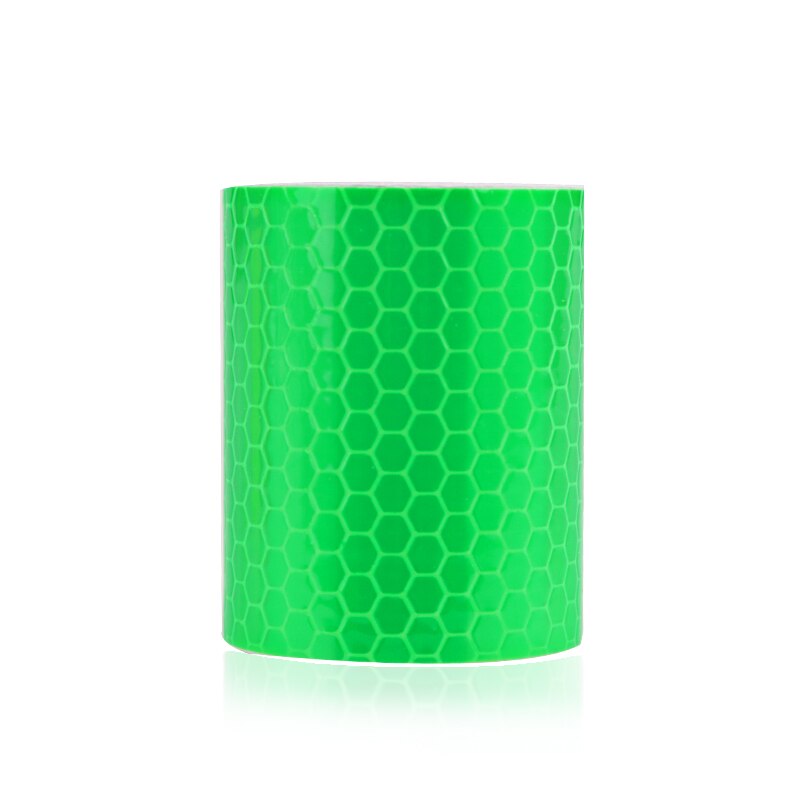 5cm*300cm Car Reflective Tape Decoration Stickers Car Automobiles Warning Safety Tape Film Auto Reflector Sticker: Green