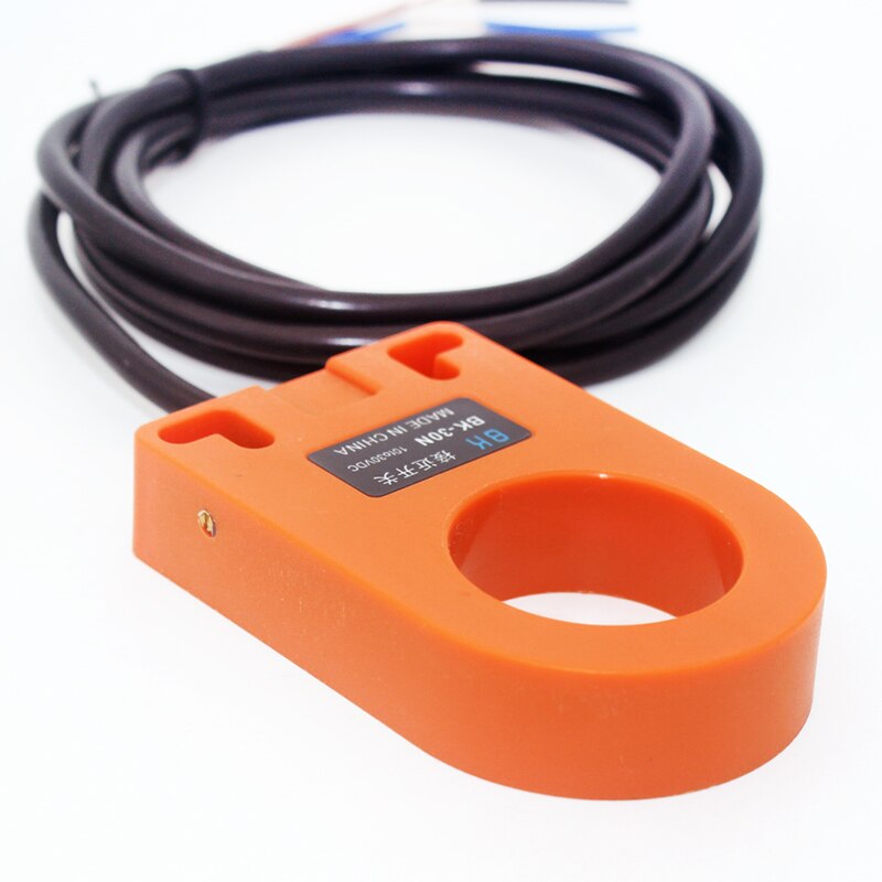 HX-DGS-30N Oranje Inductieve Ring Proximity Sensor Switch Npn No Voor Metaal Detecteren