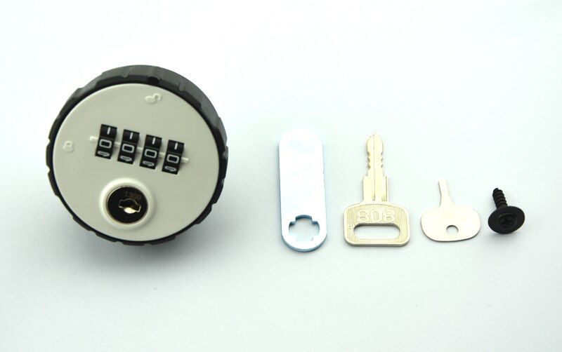 Combination Cabinet Cam Lock 4 Digit Keyless for Drawer Door Gym School Locker with Key Reset