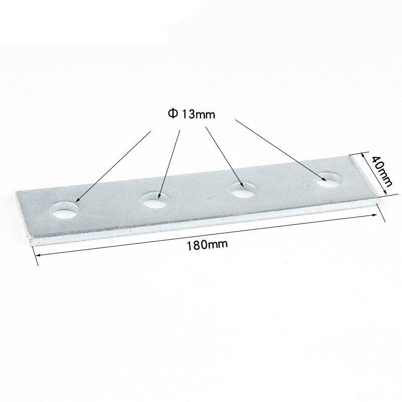 Stainless Steel Corner Brackets 180mm Straight Bracket for Furniture Corner Protector Furniture Hardware