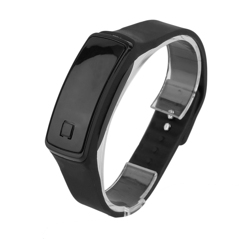 Lichtgewicht Sport Armband Led Touch Sport Running Digitale Wacth Zachte Siliconen Digitale Wristaband Voor