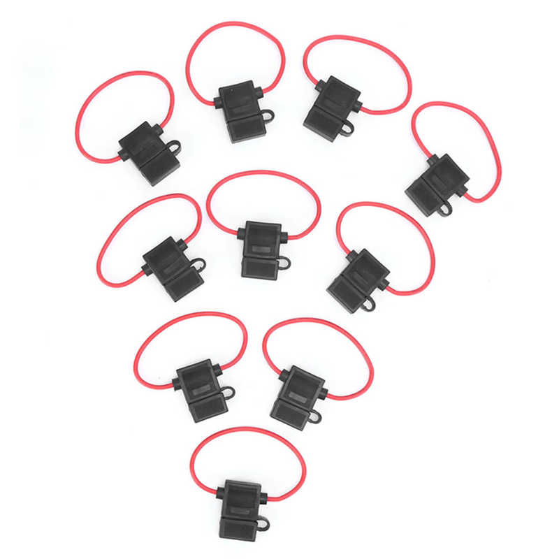 SeKi 3 stuks zekeringhouder 1,5 mm² / AWG16 voor standaard auto SeKi 3 stuks zekeringhouder 1,5 mm² / AWG16 voor standaard auto