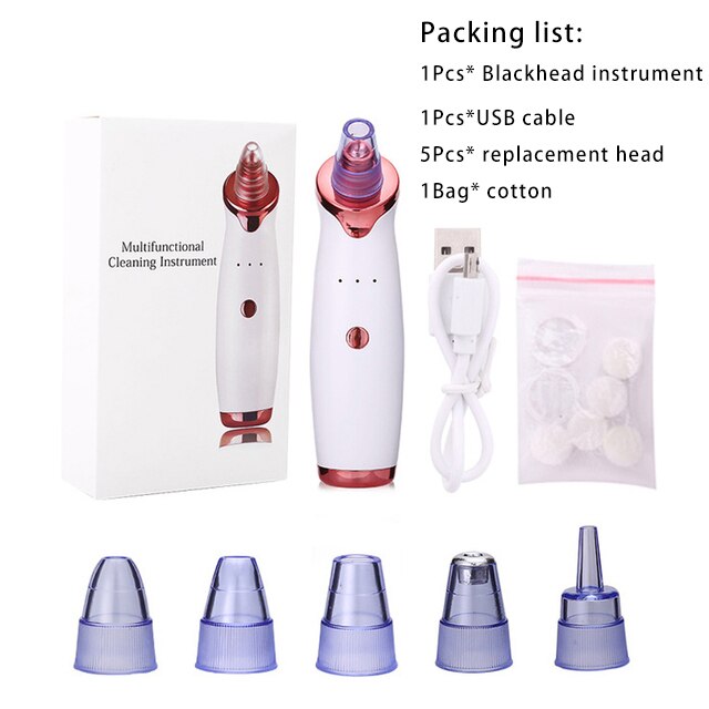 Ultrasonic Skin Scrubber Vibration Face Spatula Blackhead Remover Facial Scrubber Shovel Clean Cavitation Peeling Facial Lifting: Blackhead Remover 01