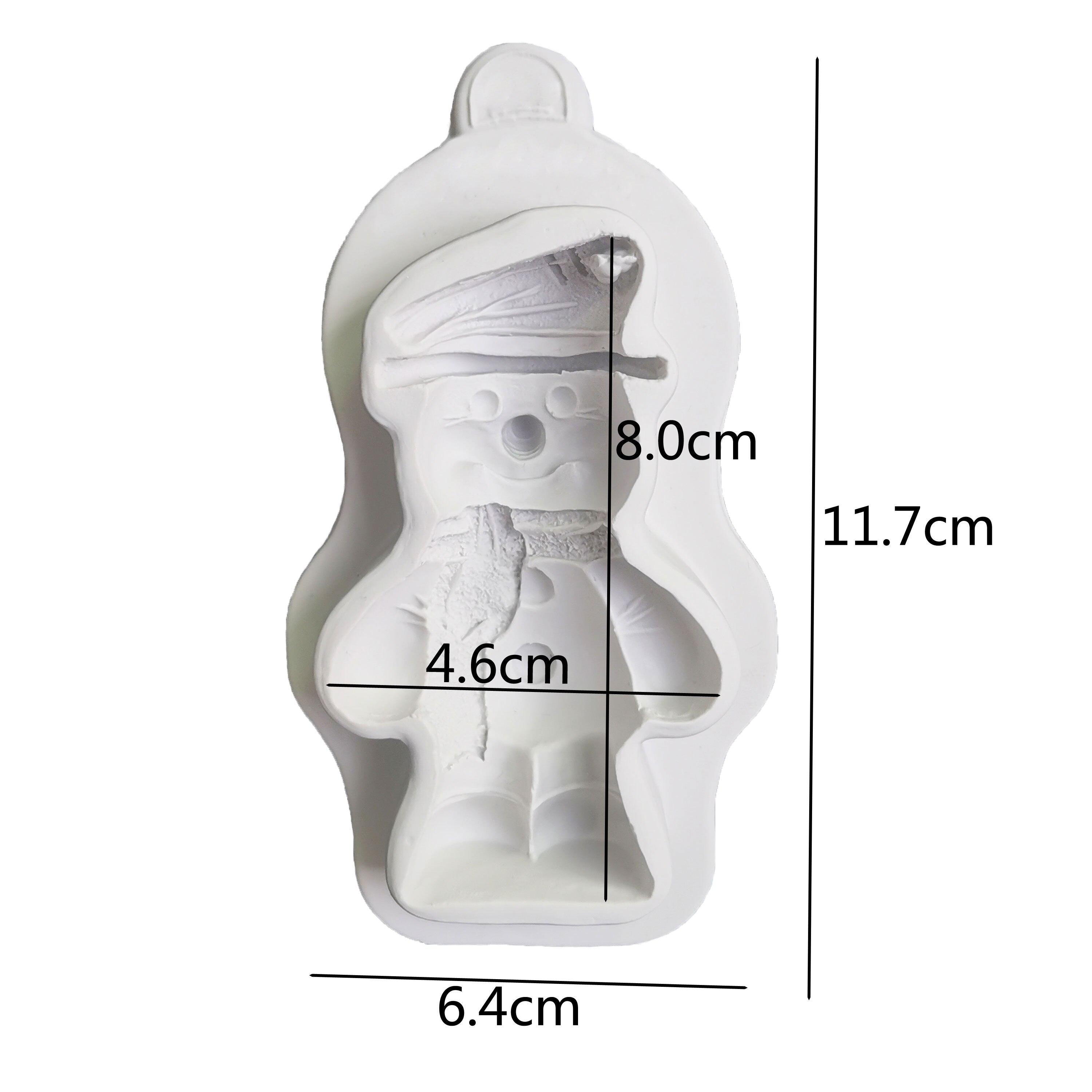 Tomteserien ren &amp; tomte &amp; isbjörn silikonform fondant tårtdekorverktyg gumpaste sugarcraft chokladformar bakverktyg: Yx1510
