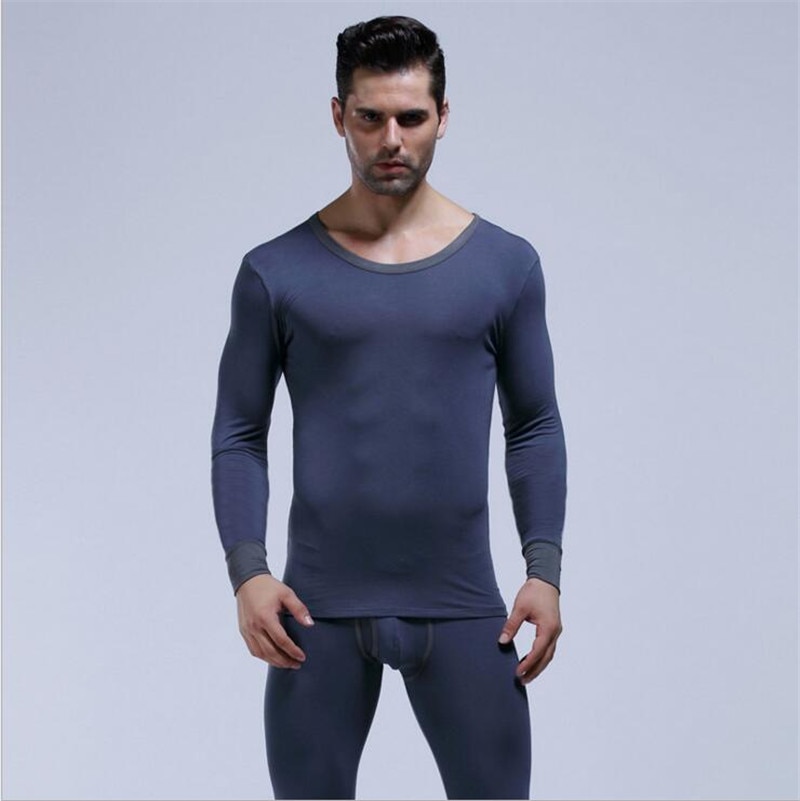 Nowy zestaw kalesonów męskich WJ lycra bawełna męski legging jesienno-zimowa bielizna termiczna zestaw kalesonów 5 kolorów M L XL