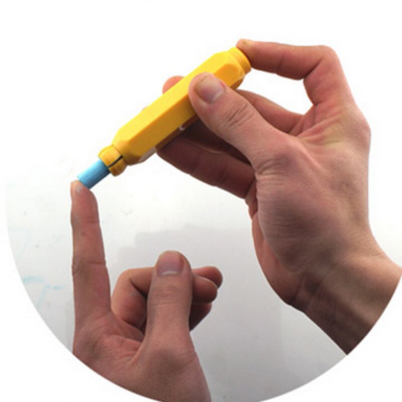 4PCS Chalk Holder With Magnetic Clean Chalk Extender Double Spring Auto-Adjust Chalk Clip Teacher Classroom School Supplies