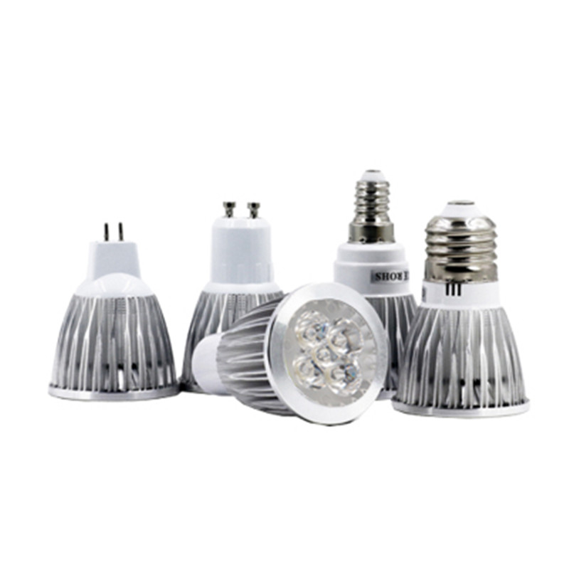 Bulbo conduzido gu10 mr16 e27 e14 led spotlight 9w 12w 15w foco led 85-265v led spotlight quente/branco fresco lâmpada led 220v