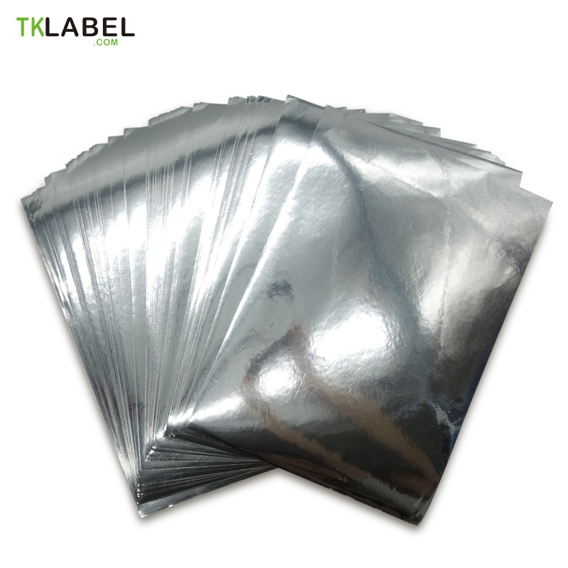 Waterproof A4 PP PVC PET Label Sheets for inkjet printer, 50 sheets Per Pack, Permanent Adhesive, Outdoor display label