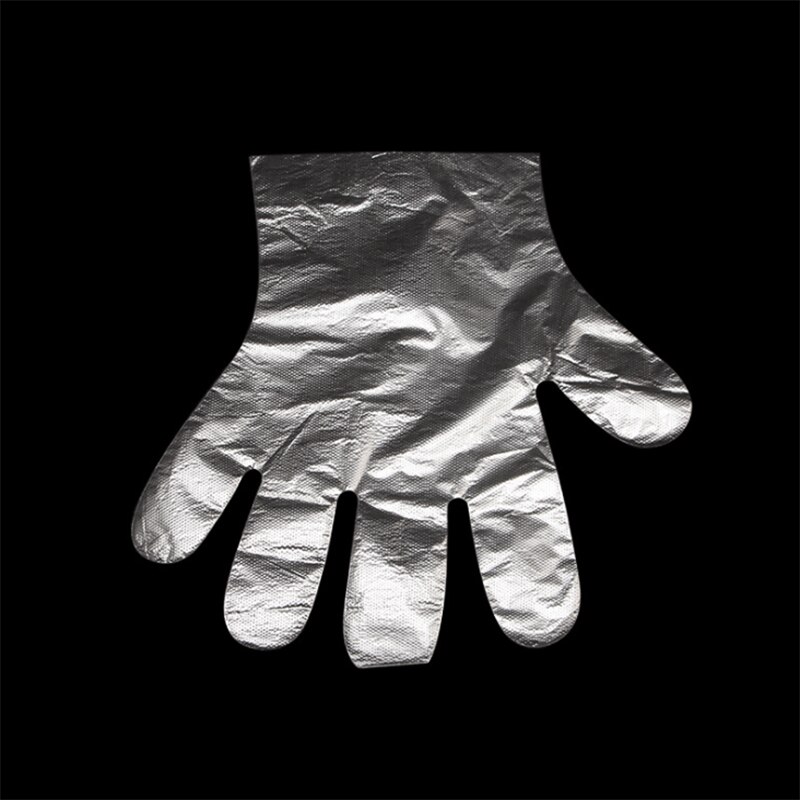 2000 Stuks Wegwerp Handschoenen Eenmalige Plastic Handschoen Clear Wegwerp Voedsel Handschoenen Schoonmaken Handschoenen