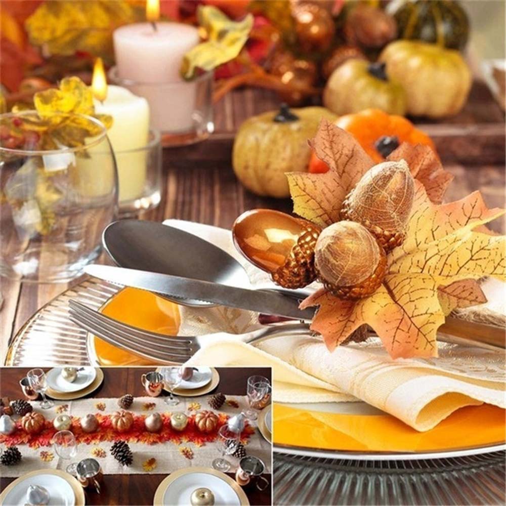 Simulation Maple Leaf Maple Leaves Decoration Simulated Leaves Maple Leaves Decoration