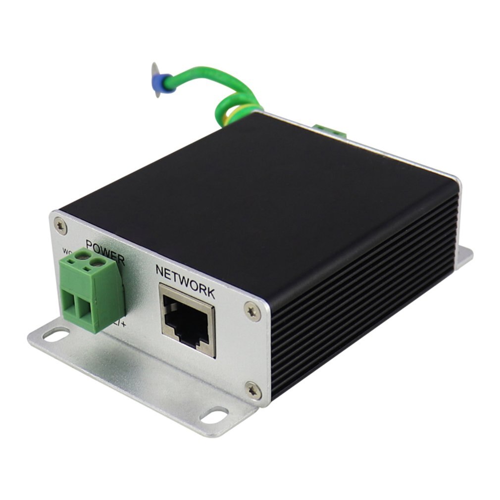 2-in-1 Network Power Supply Network Camera Arrester YF-BD220 Network Lightning Protection Device Surge Protective Device