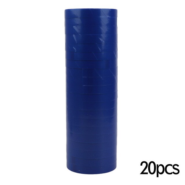 Gardening Tools Tapetool Tape PVC Plant Tie Tapetools Gardening Tape Banding Machine Vegetable Fruit Tree Taper: 20 pcs Blue