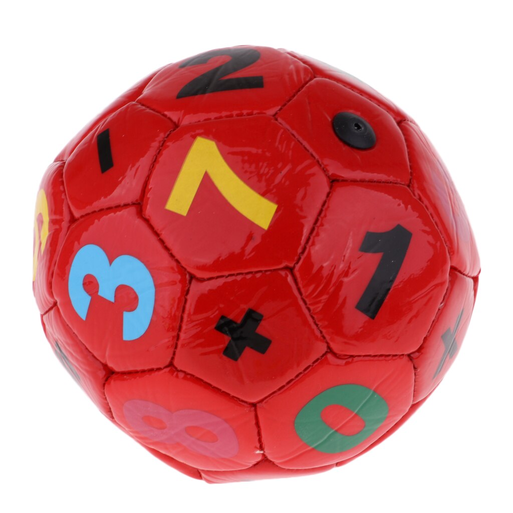 Balón de fútbol de PU de primera , tamaño 2, pelota de entrenamiento, balón de fútbol para niños, fútbol para interiores y exteriores, juego de jardín: Red