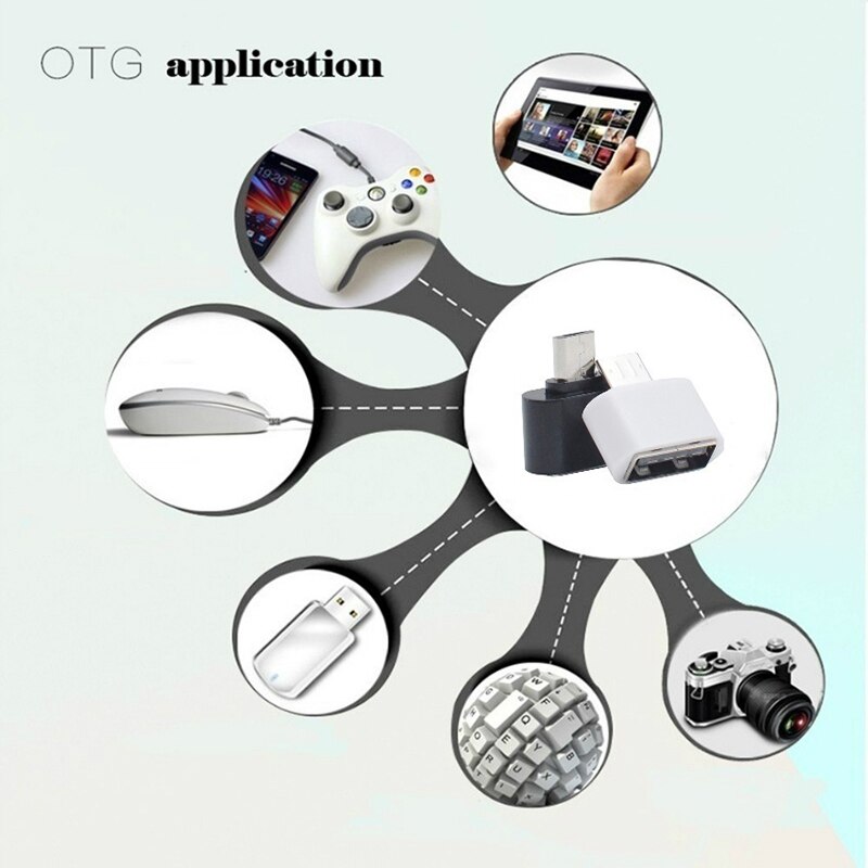 OTG to Type-C Adapter For Gamepad Mouse Keyboard U-disk TypeC Splitter For Huawei Samsung S10 S9 S8 Plus Note10 Adaptador Tipo C