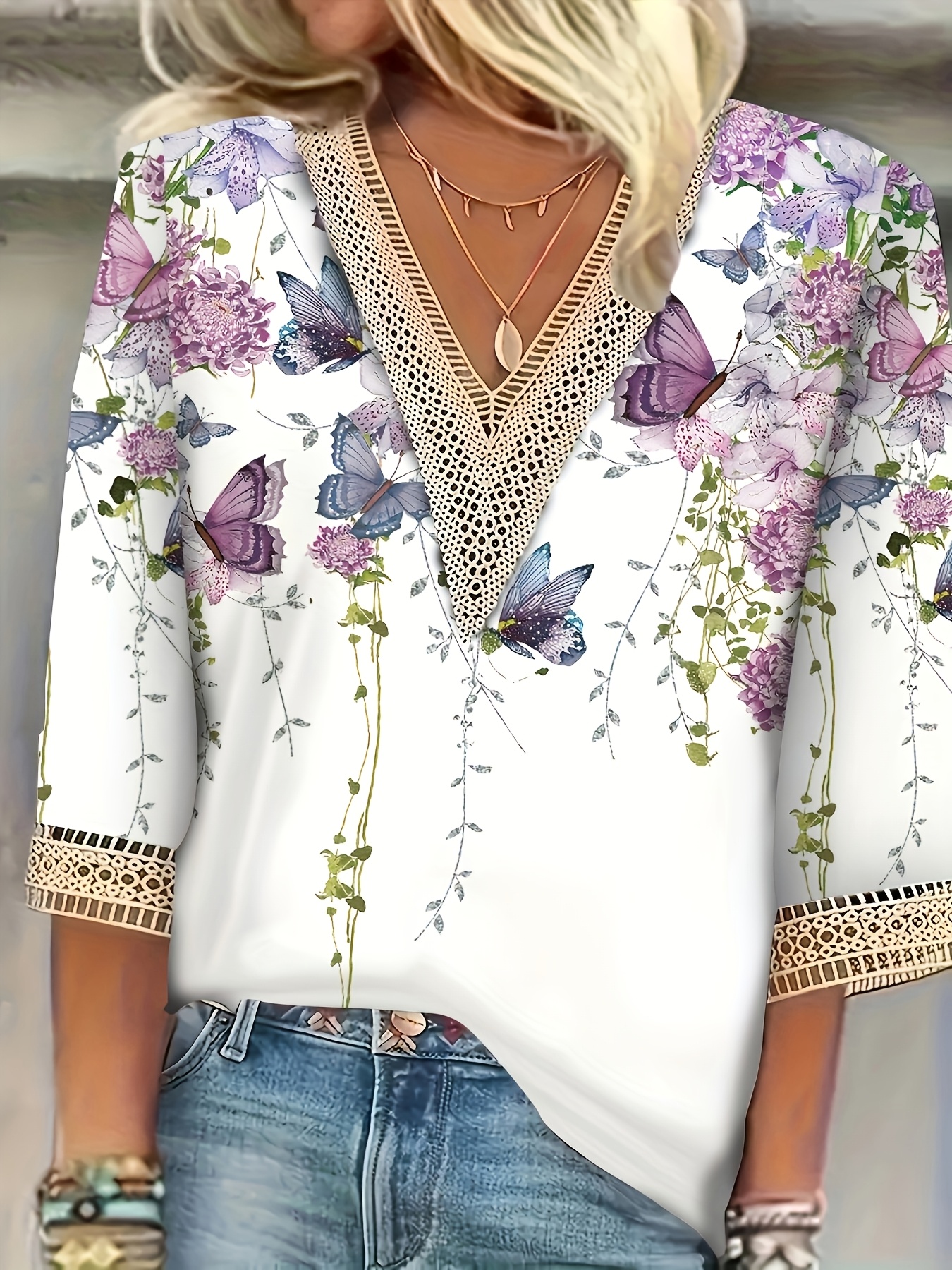 Grande taille tempérament ample femme chemise blouse décontractée à manches longues femme chemise week-end haut: 4XL