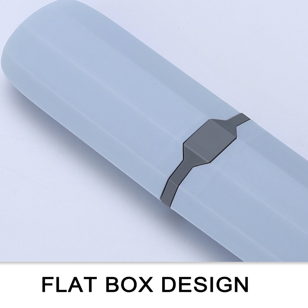 Travel Toothbrush Case Box Plastic Portable Toothbrush Holder Toothpaste Storage Box Denture Brush Case