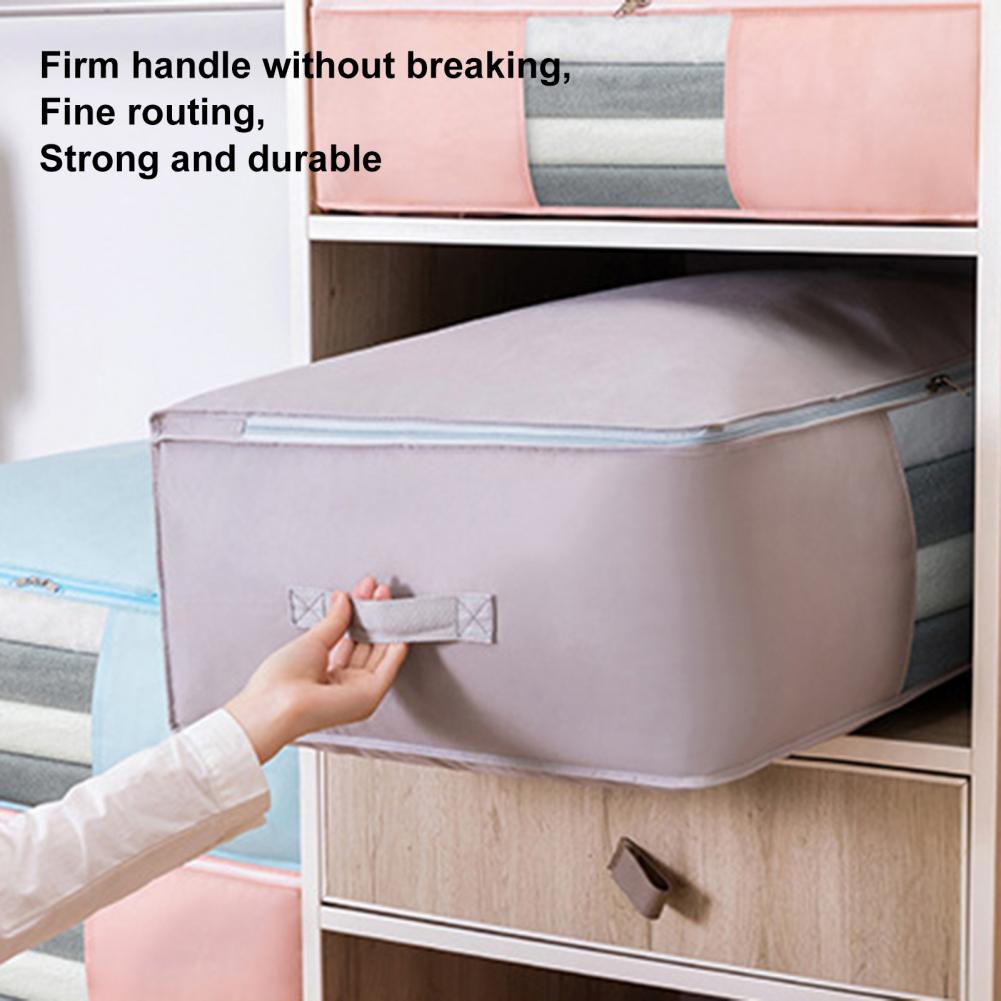 Quilt Storage Bag Foldable Clothes Organizer Waterproof Closet Organizer Pillow Blanket Quilt Storage Box organizador armario