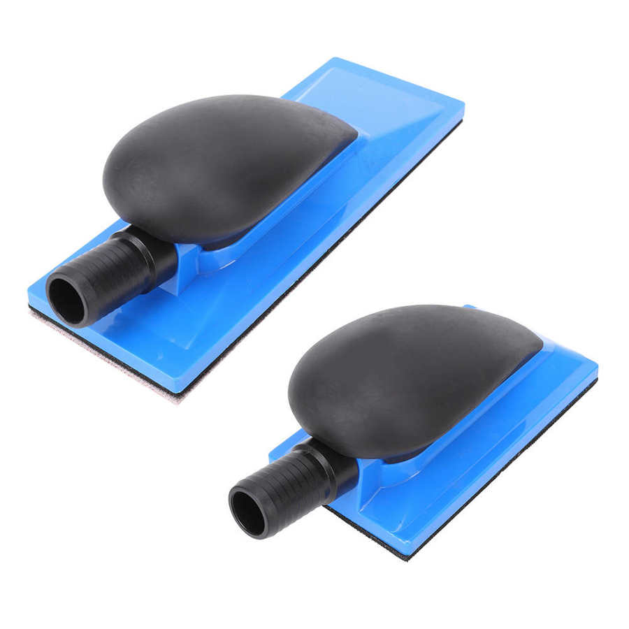 Dust Extraction Sanding Sponge Block Manual Dust Free Grinding Block Flocking Sandpaper with Hook and Loop