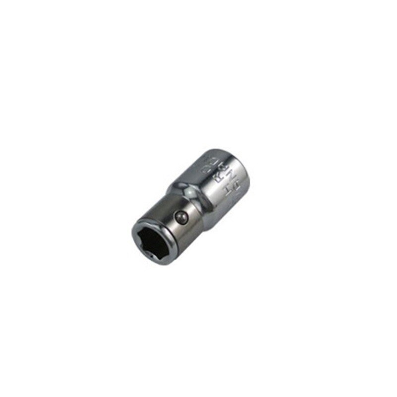 1/4" Ratchet Socket Adapter 6.3mm Square Drive To 1/4" Hex Shank Socket Bits Converter Quick Release Screwdriver Holder Adapter